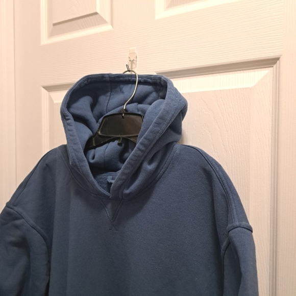 Kirkland Signature Hoodie Pullover Heavyweight Sweatshirt Blue Women's XXL - Picture 7 of 15